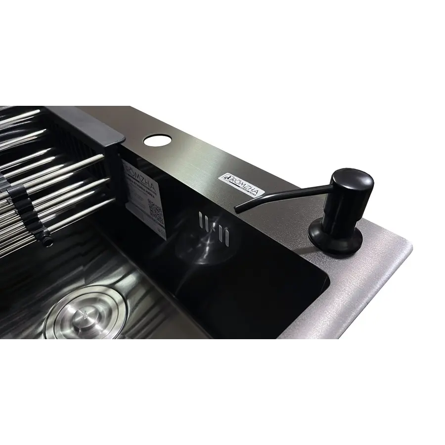 Кухонна мийка Romzha Arta U-550S BL