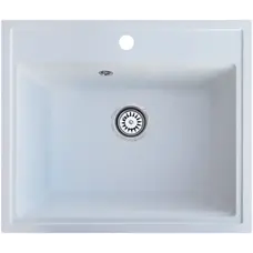 Кухонна мийка Galati Patrat Biela (102)