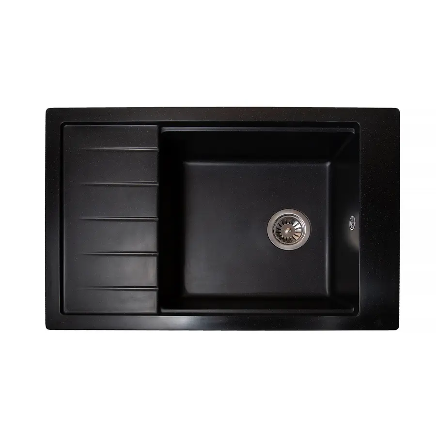 Кухонна мийка Galati Patrat 78 Antracit (901)