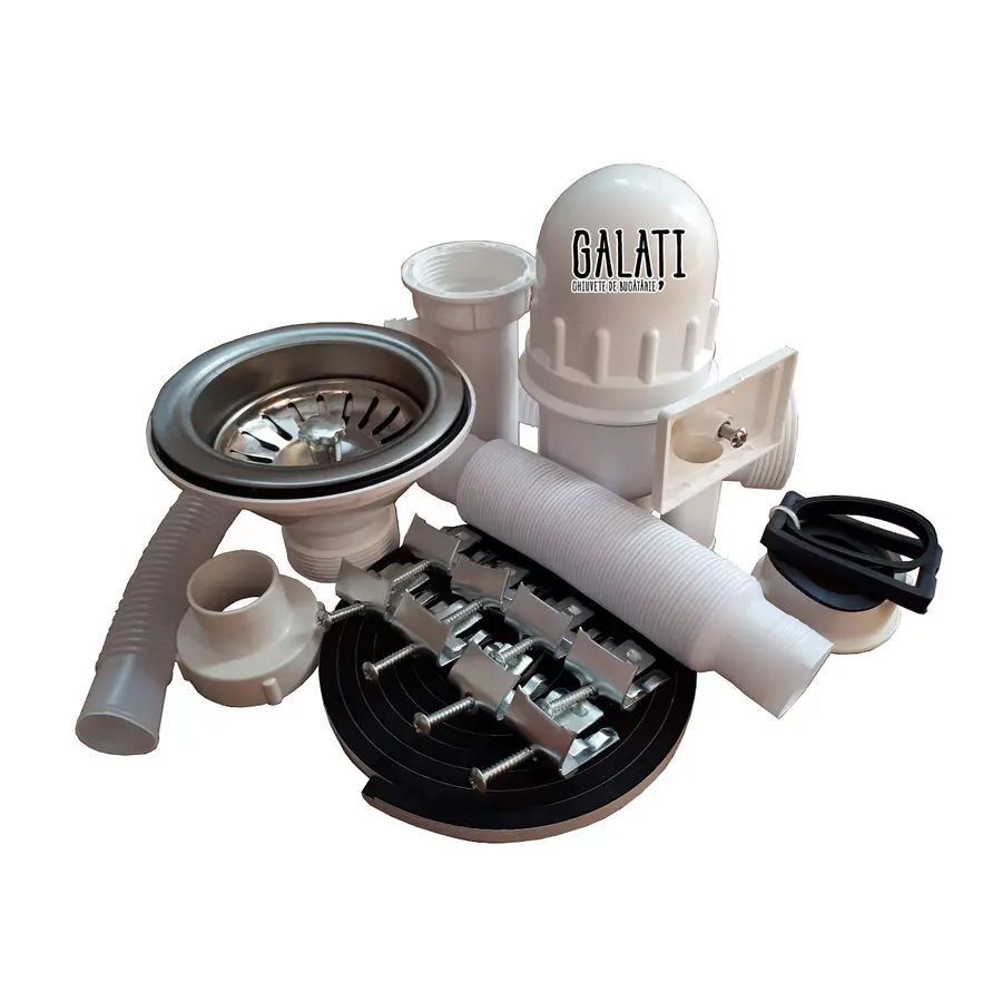 Сифон для кухонної мийки одинарний Galati Sifon unica