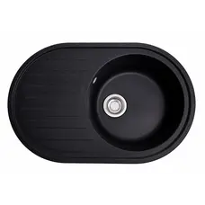 Гранитная мойка Galaţi Elegancia Grafit (201) 77 * 50