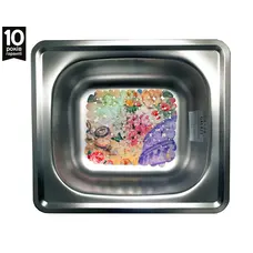 Кухонна мийка Galaţi Nicola Textură 5044 декорована сталева