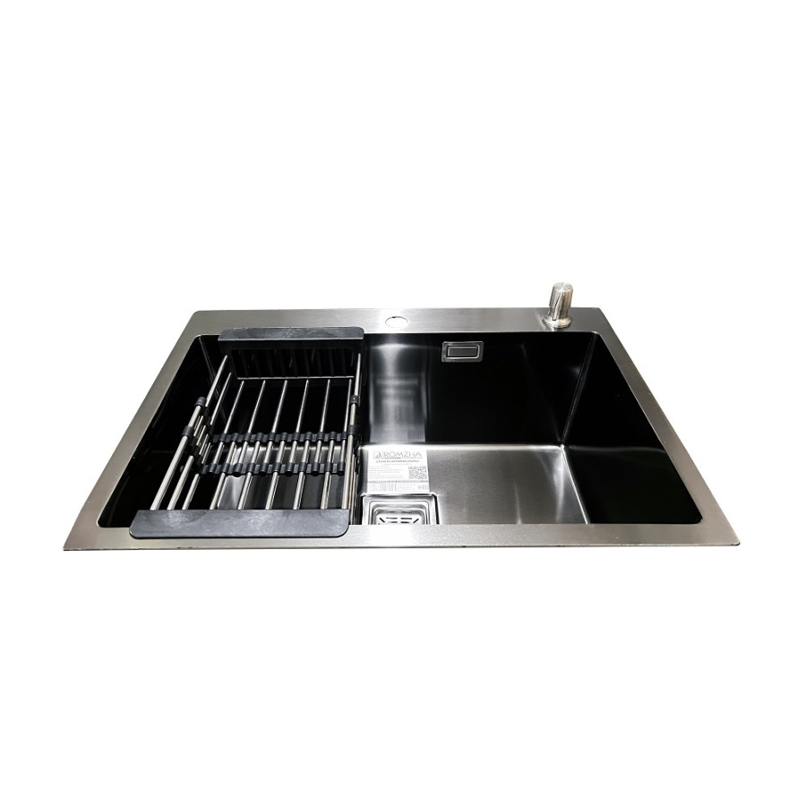 Кухонна мийка Romzha Arta Nova U-600 BL