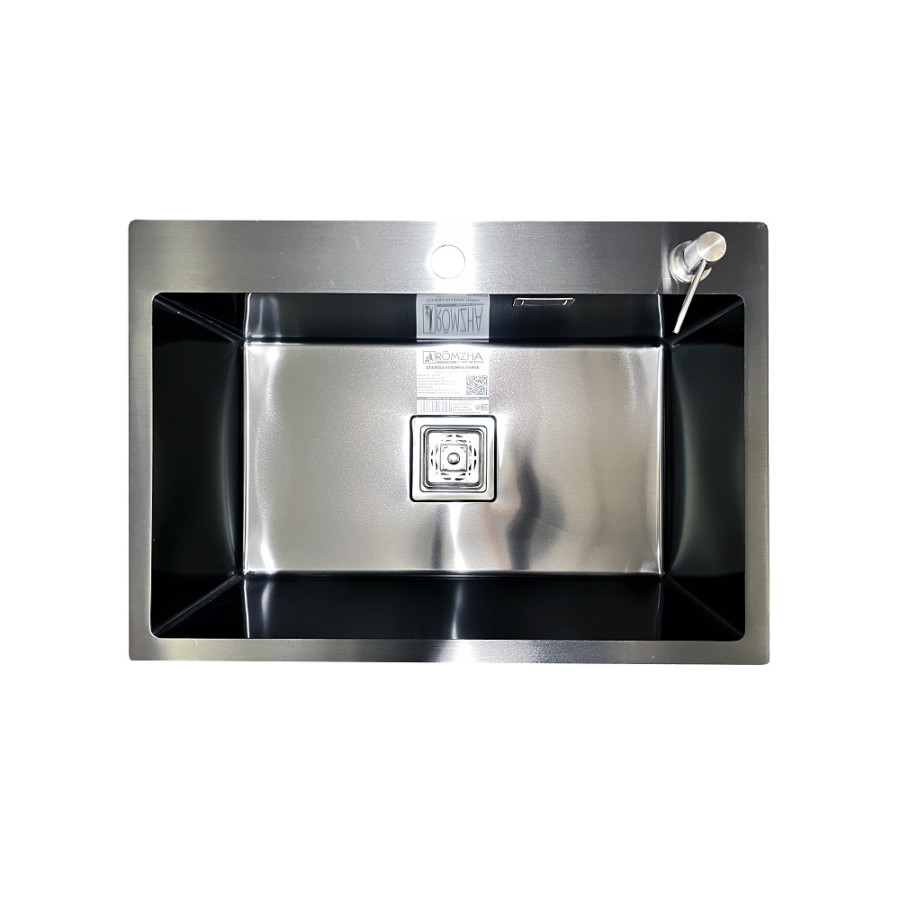 Кухонна мийка Romzha Arta Nova U-600 BL