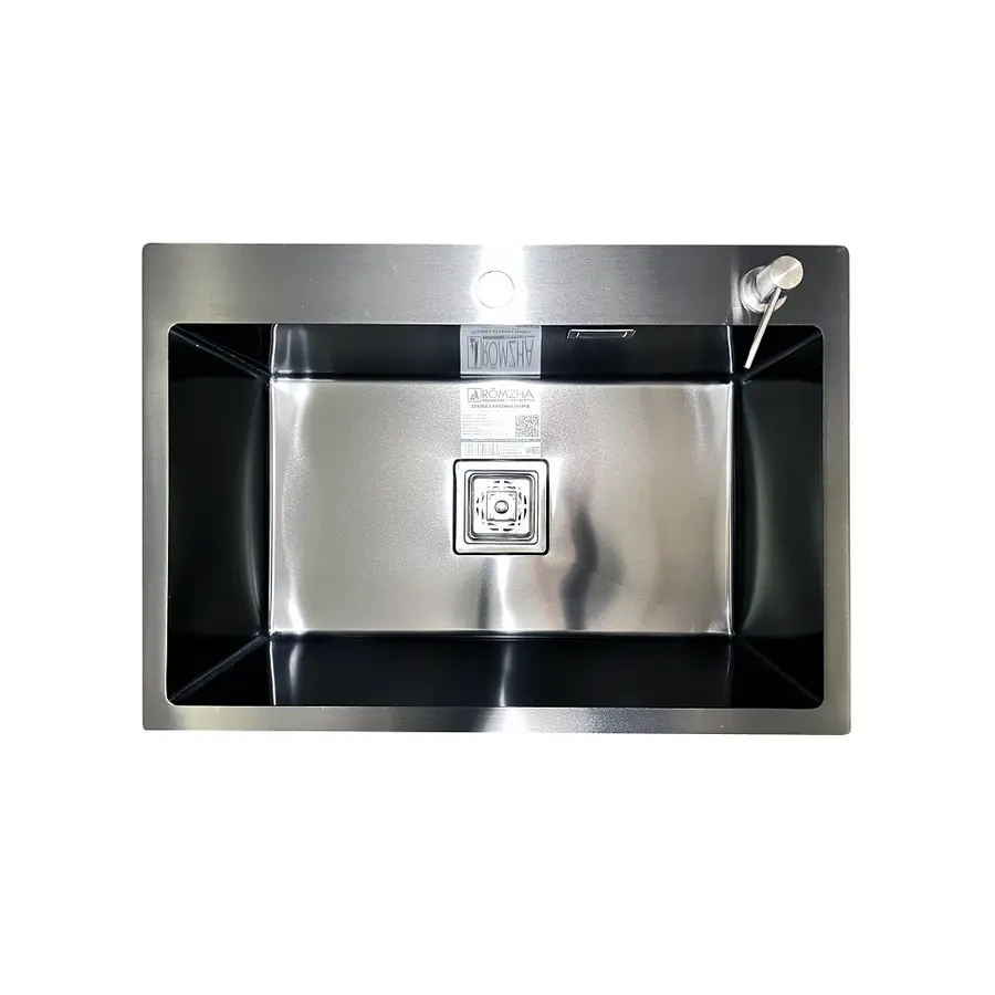 Кухонна мийка Romzha Arta Nova U-600 BL