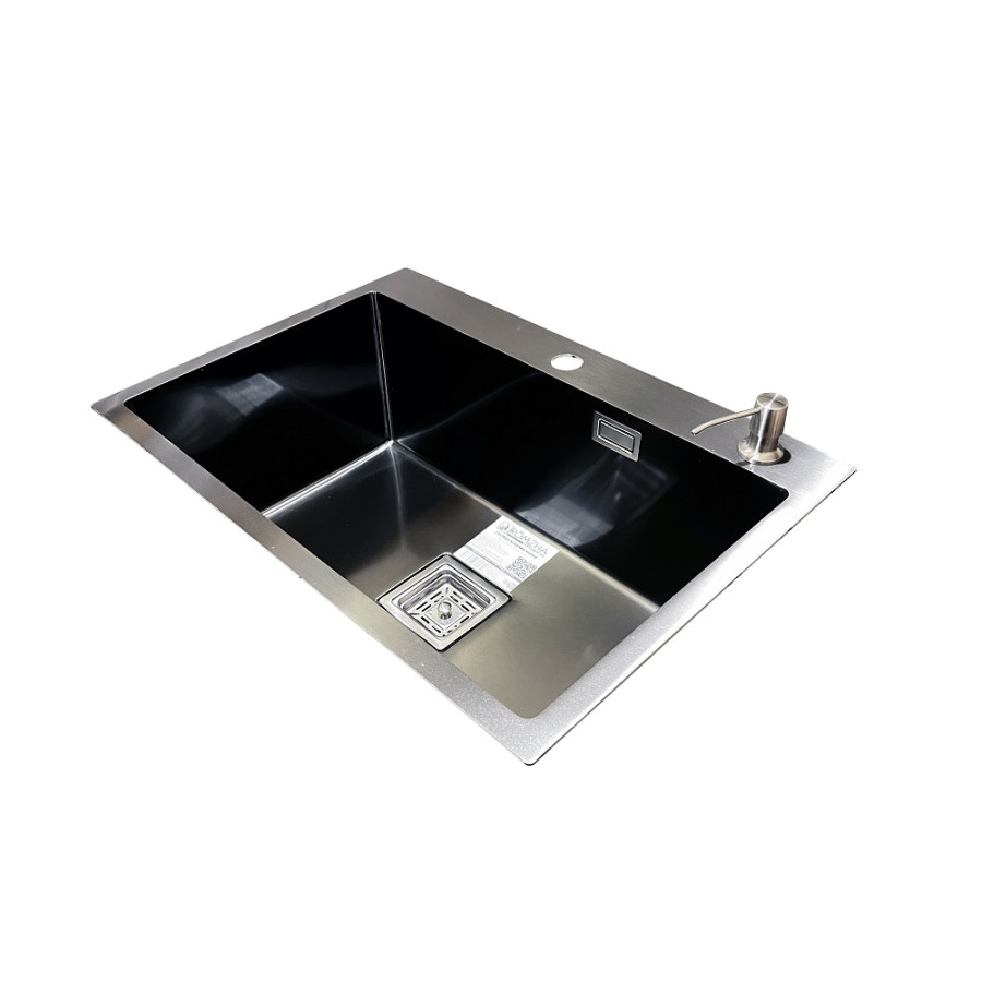 Кухонна мийка Romzha Arta Nova U-600 BL