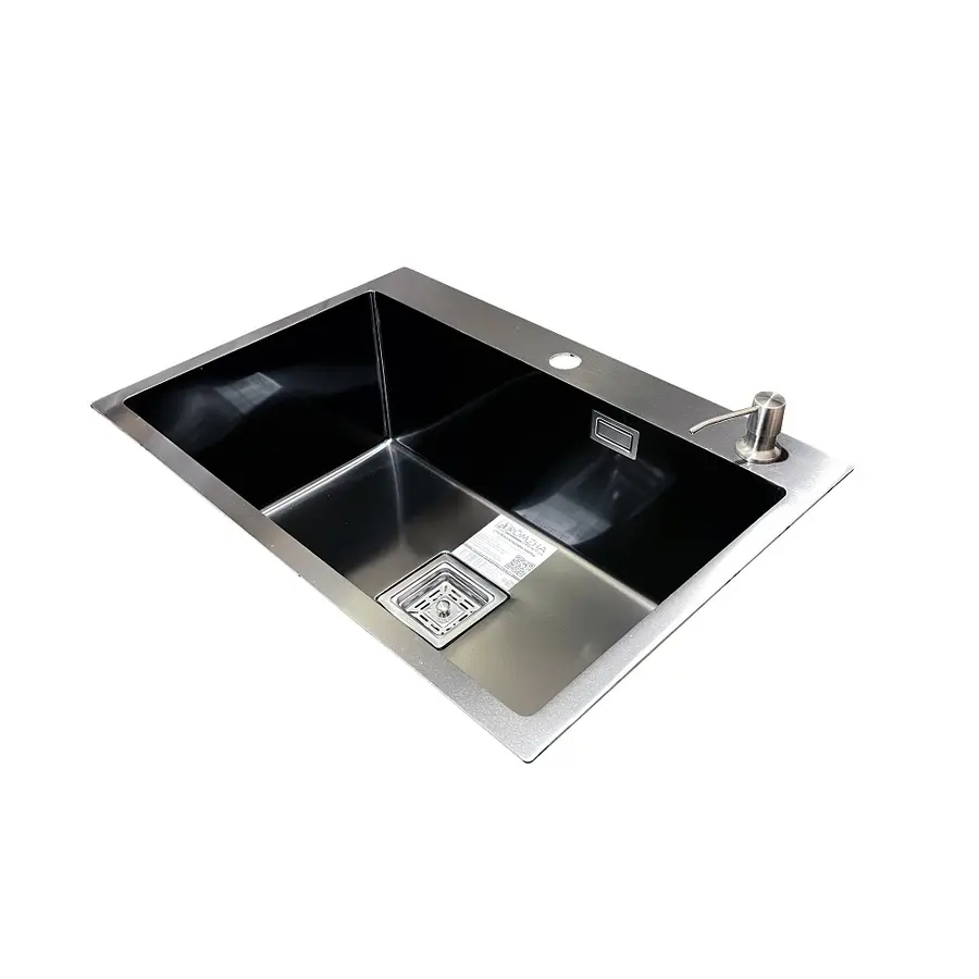 Кухонна мийка Romzha Arta Nova U-600 BL