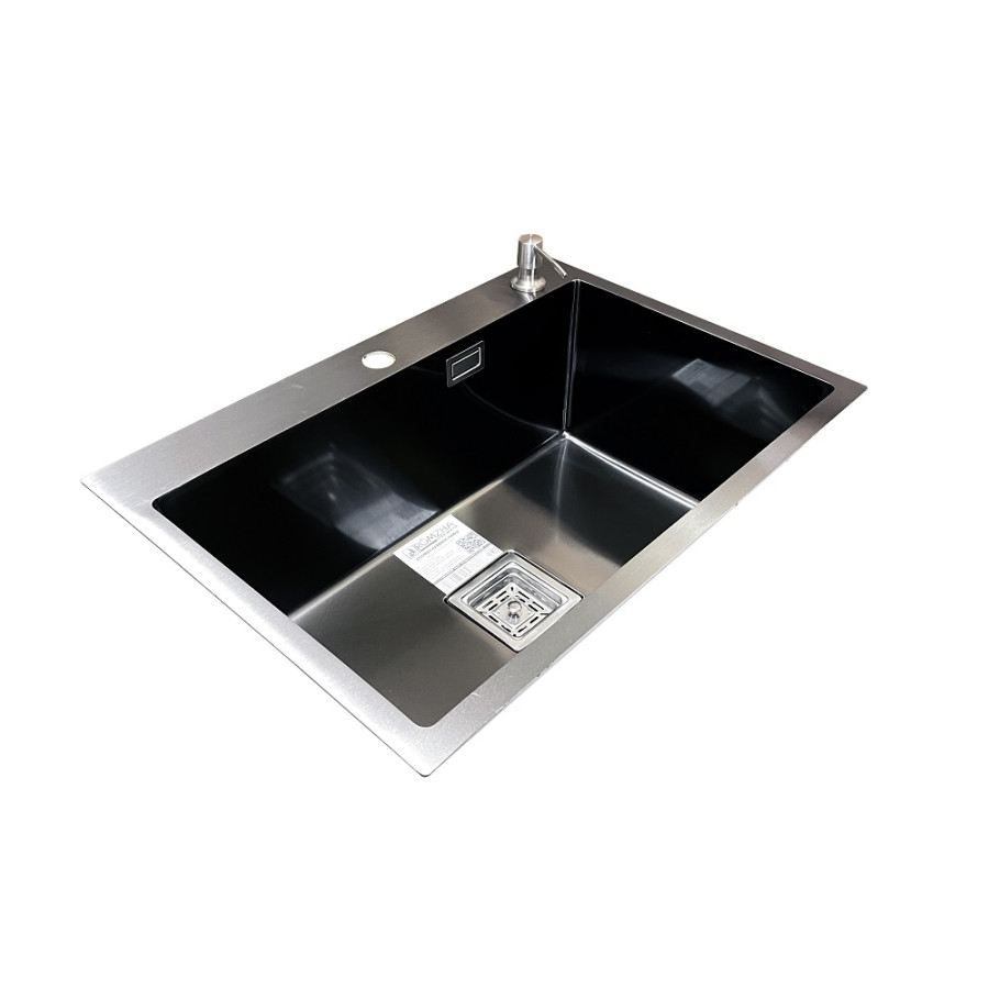 Кухонна мийка Romzha Arta Nova U-600 BL