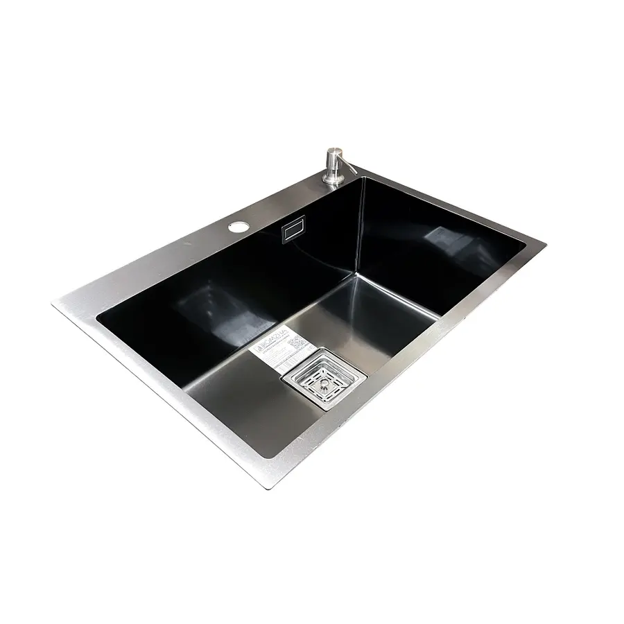 Кухонна мийка Romzha Arta Nova U-600 BL