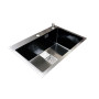Кухонна мийка Romzha Arta Nova U-600 BL