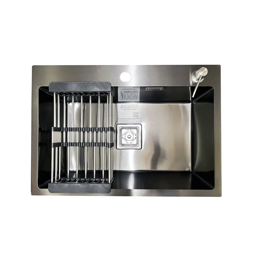 Кухонна мийка Romzha Arta Nova U-600 BL