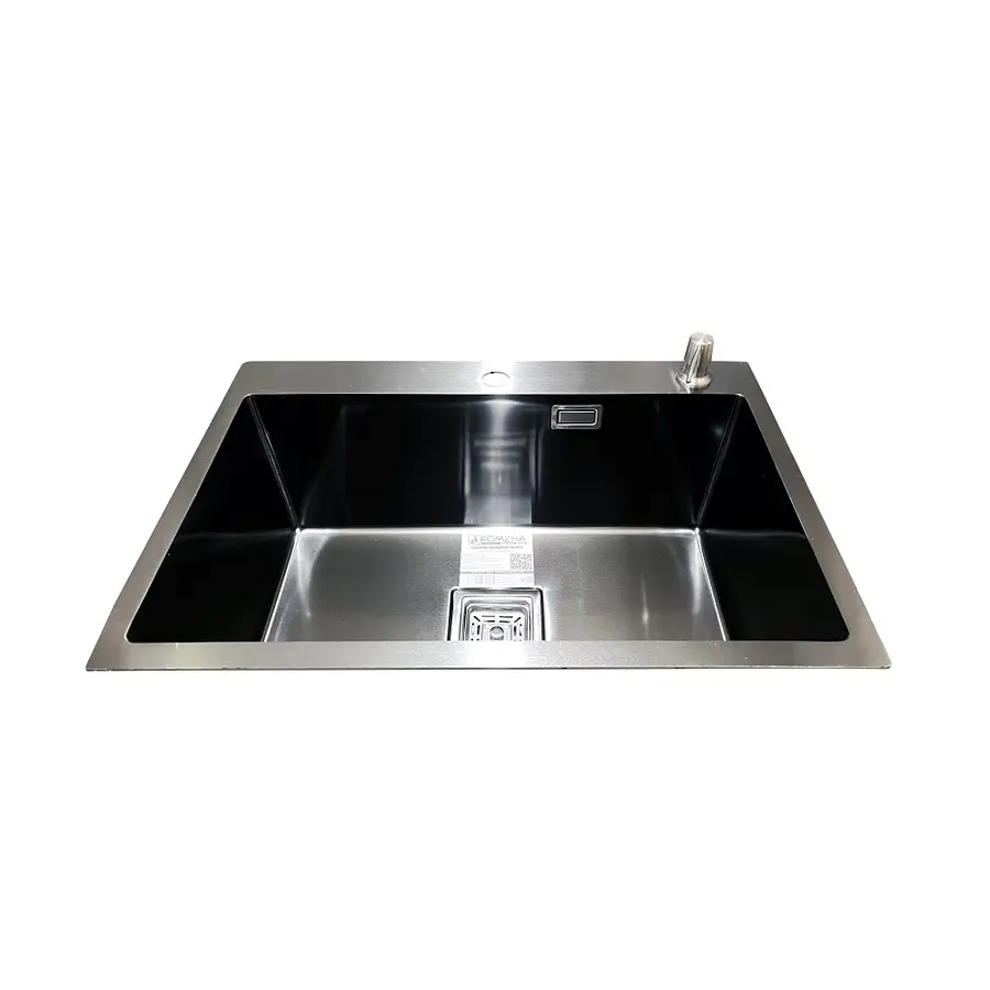 Кухонна мийка Romzha Arta Nova U-600 BL
