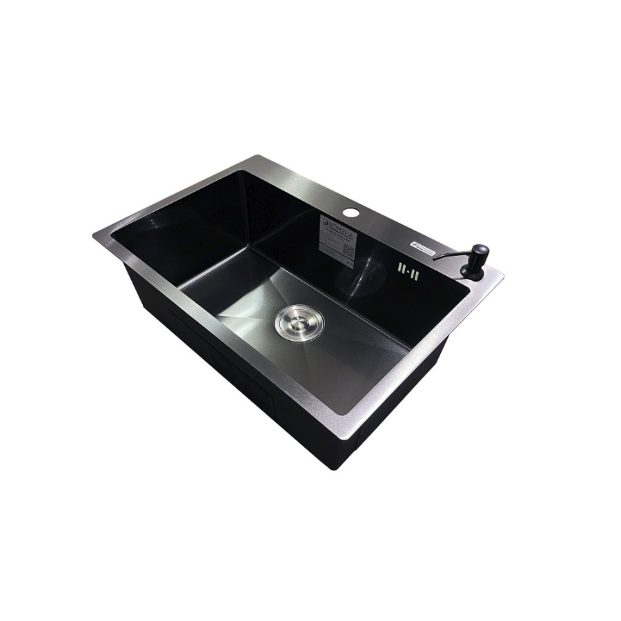 Кухонна мийка Romzha Arta U-600S BL