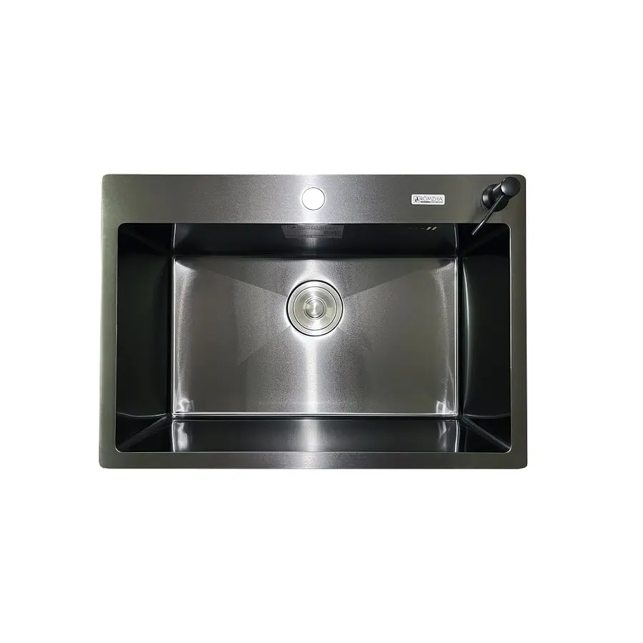 Кухонна мийка Romzha Arta U-600S BL