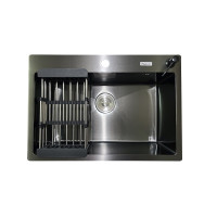 Кухонна мийка Romzha Arta U-600S BL