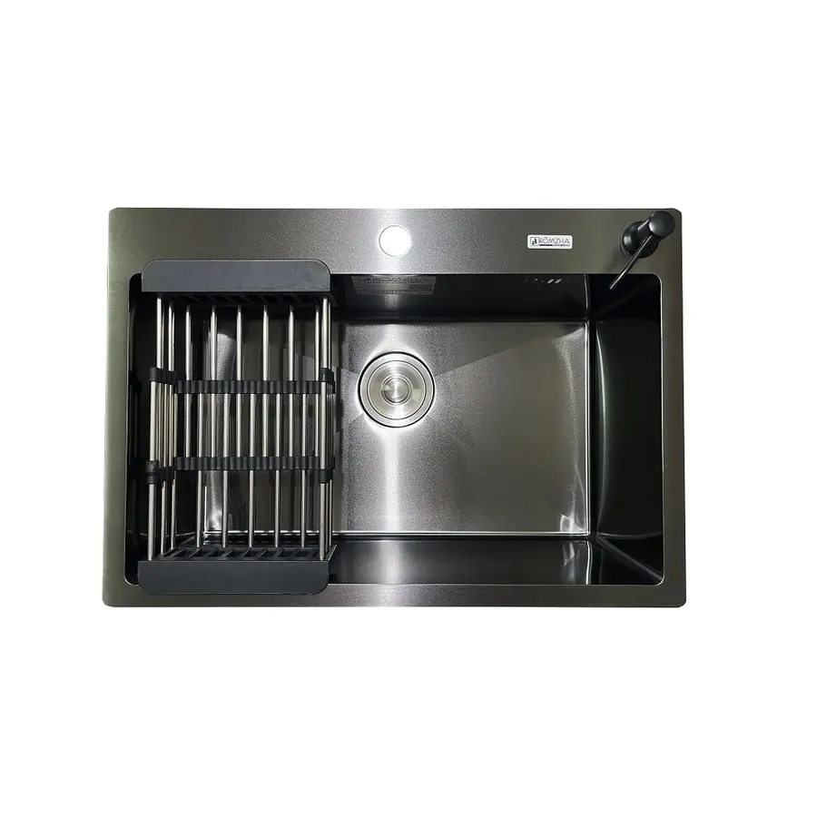 Кухонна мийка Romzha Arta U-600S BL