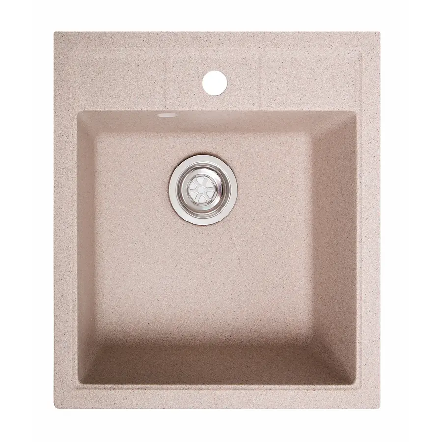 Гранітна мийка Galaţi Adiere Bezhvy (401) 46*51 бежева