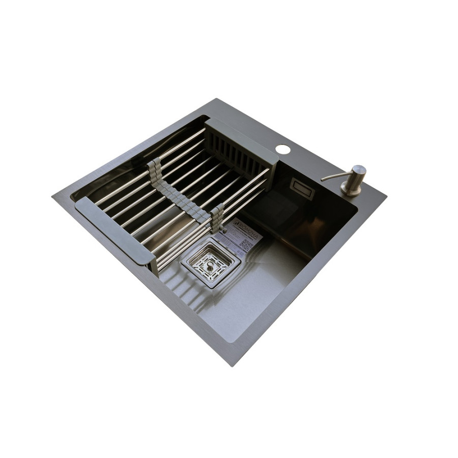 Кухонна мийка Romzha Arta Nova U-450 BL