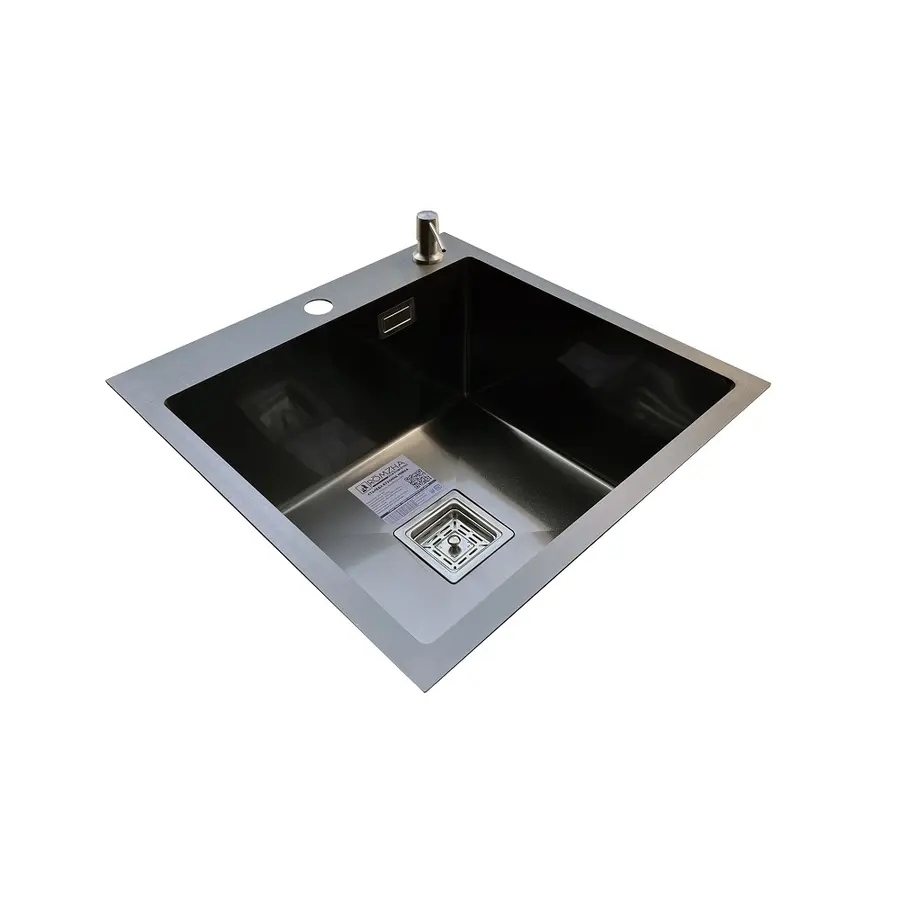 Кухонна мийка Romzha Arta Nova U-450 BL
