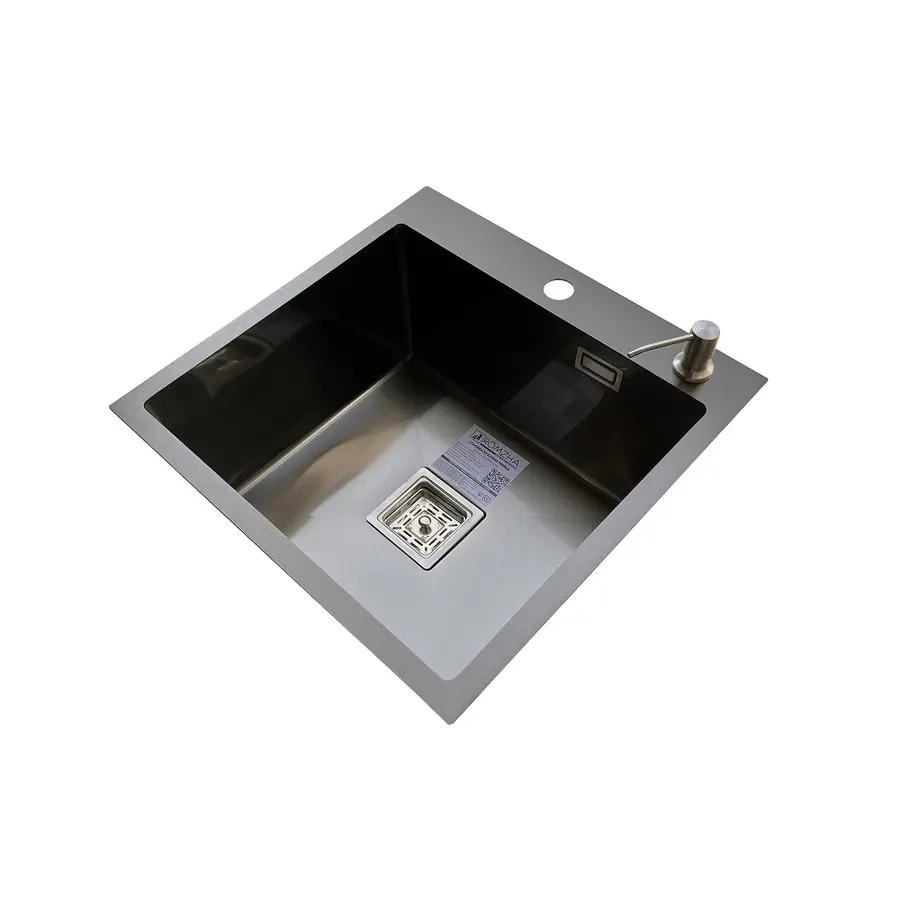 Кухонна мийка Romzha Arta Nova U-450 BL