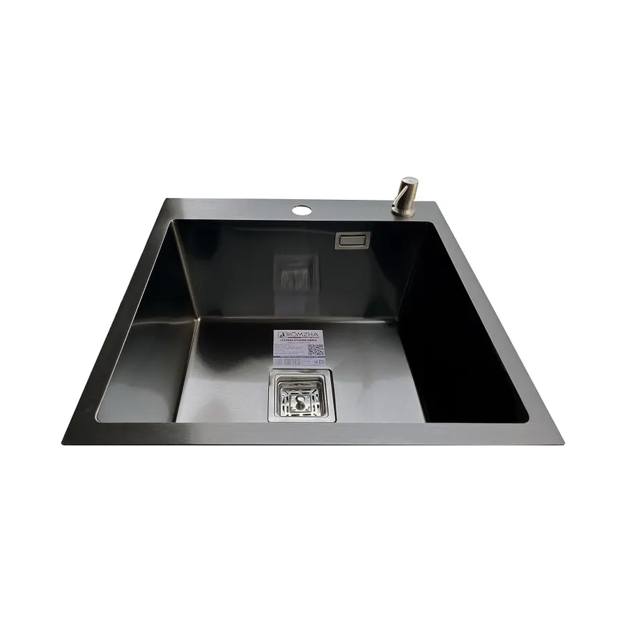 Кухонна мийка Romzha Arta Nova U-450 BL