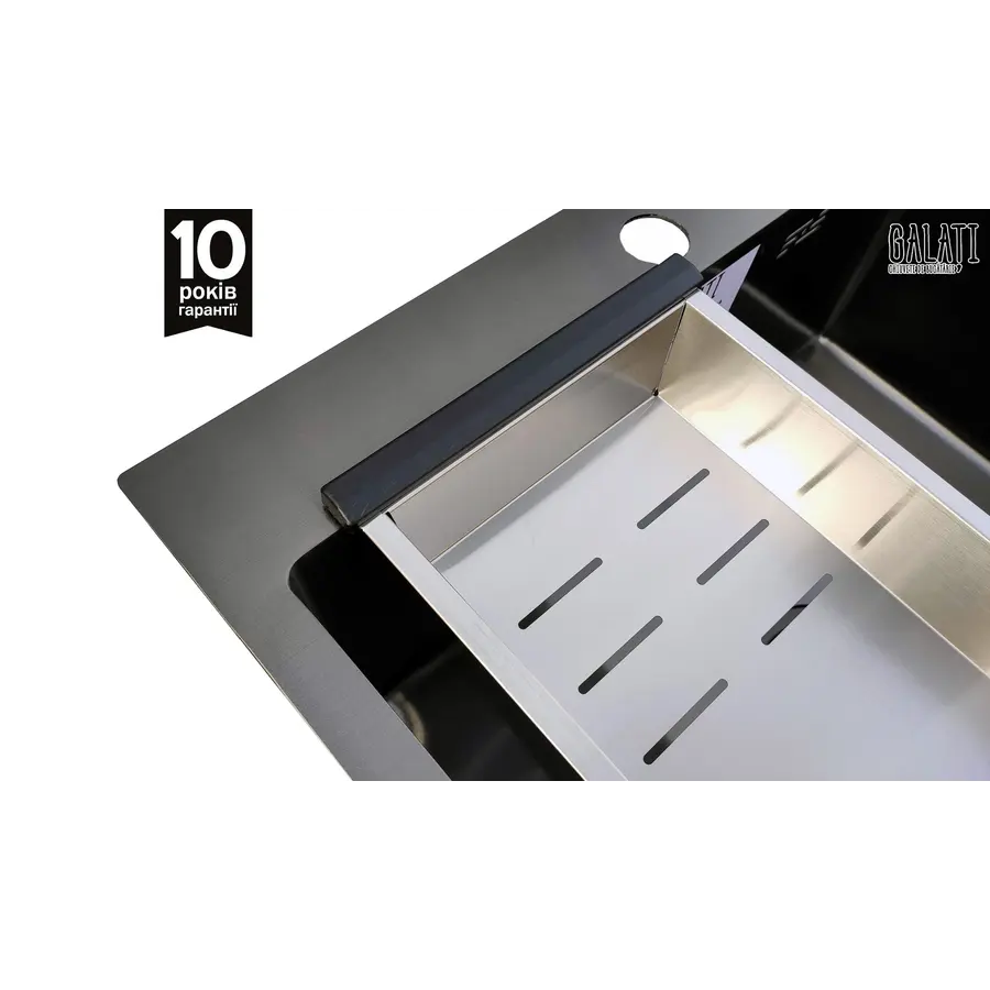 Кухонна мийка Galati Arta U-490 BL