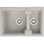Кухонна мийка Galati Patrat 62D Gri (802)