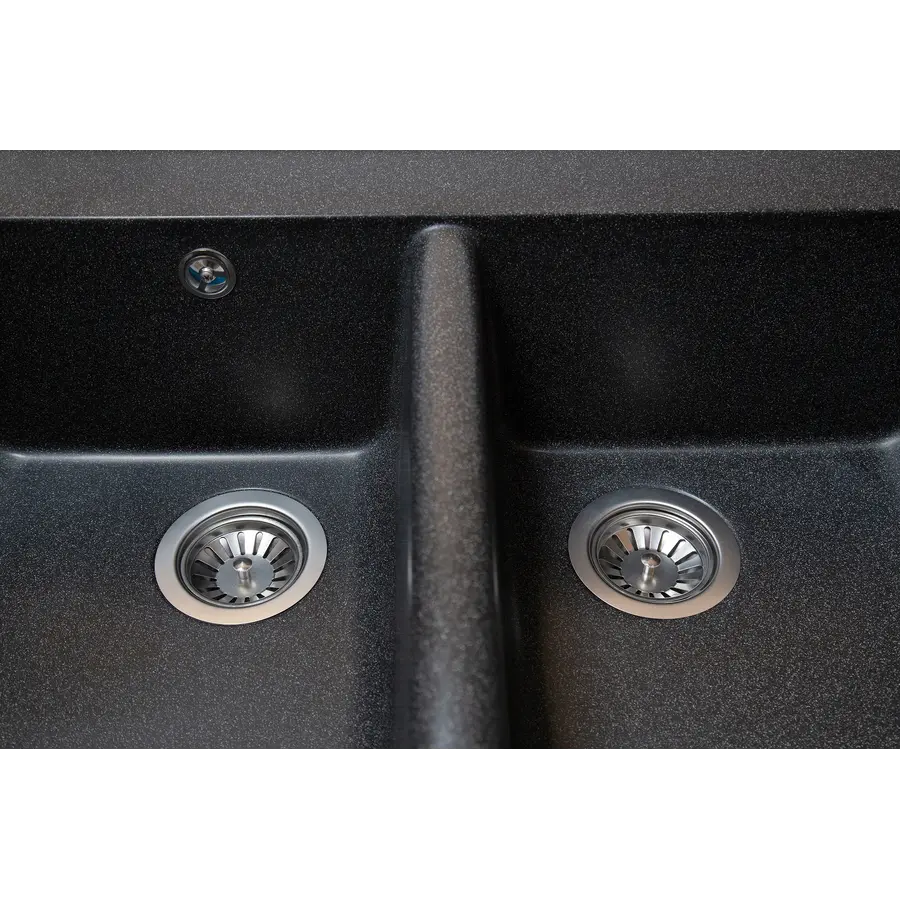 Кухонна мийка Galati Valuri 78-2D Grafit (201)