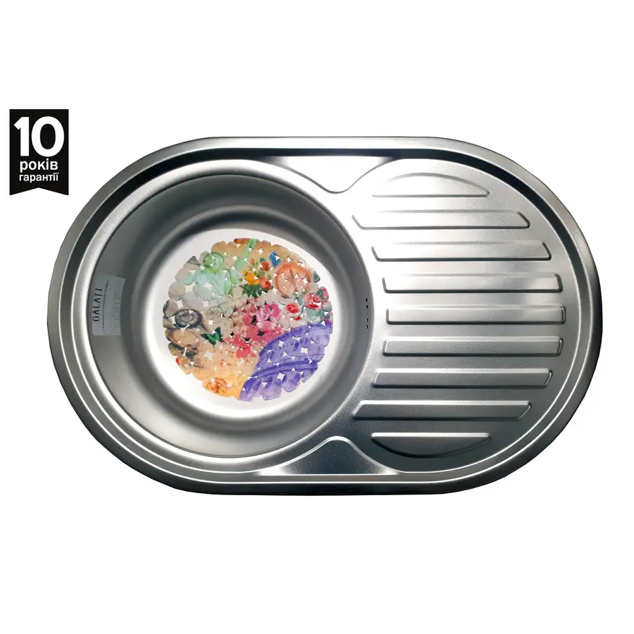 Кухонная мойка из нержавеющей стали Galati Dana Nova Satin матовая