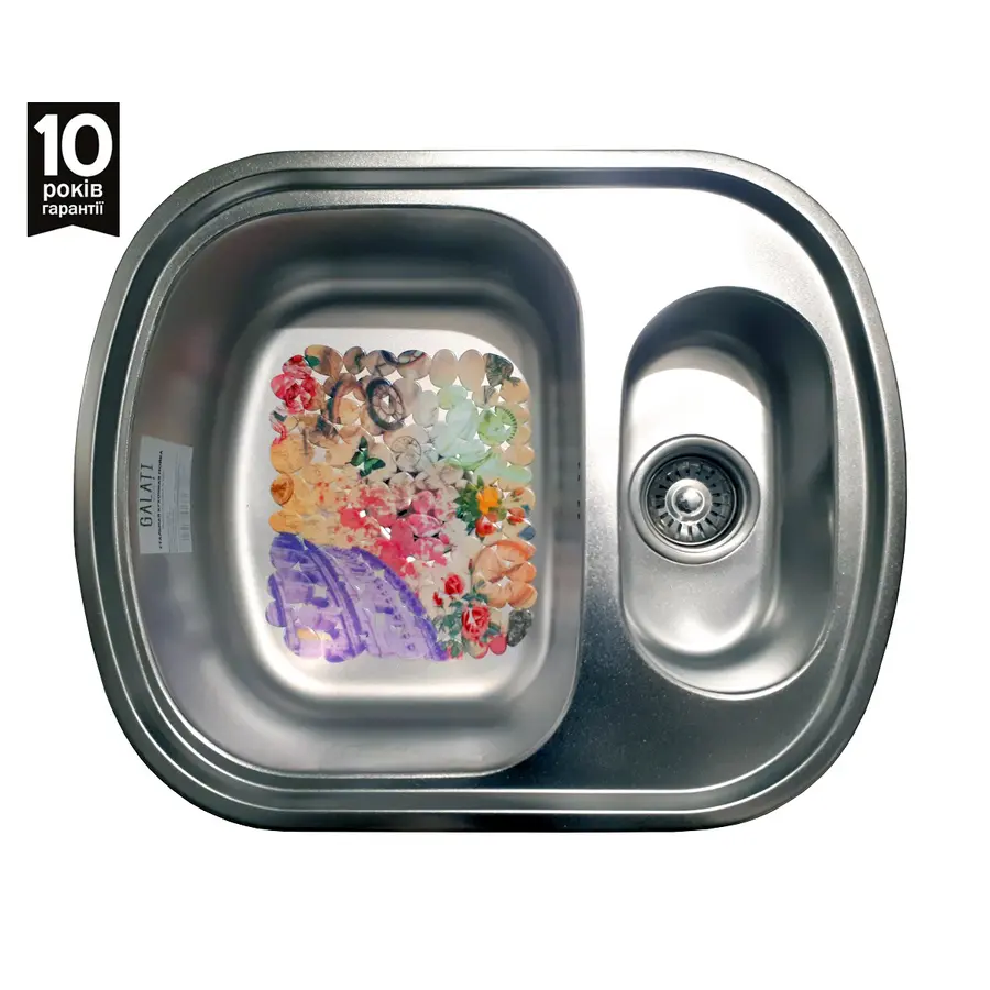 Мийка стальна кухонна Galati Vayorika 1.5 C Satin 6049
