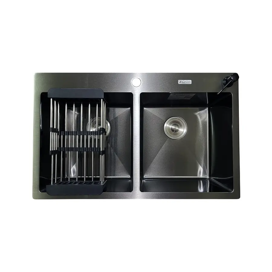 Кухонна мийка Romzha Arta U-730SD BL