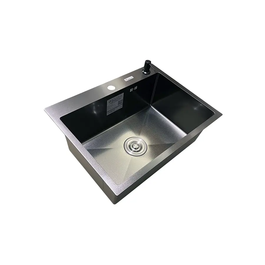 Кухонна мийка Romzha Arta Carbon U-550 Space Gray