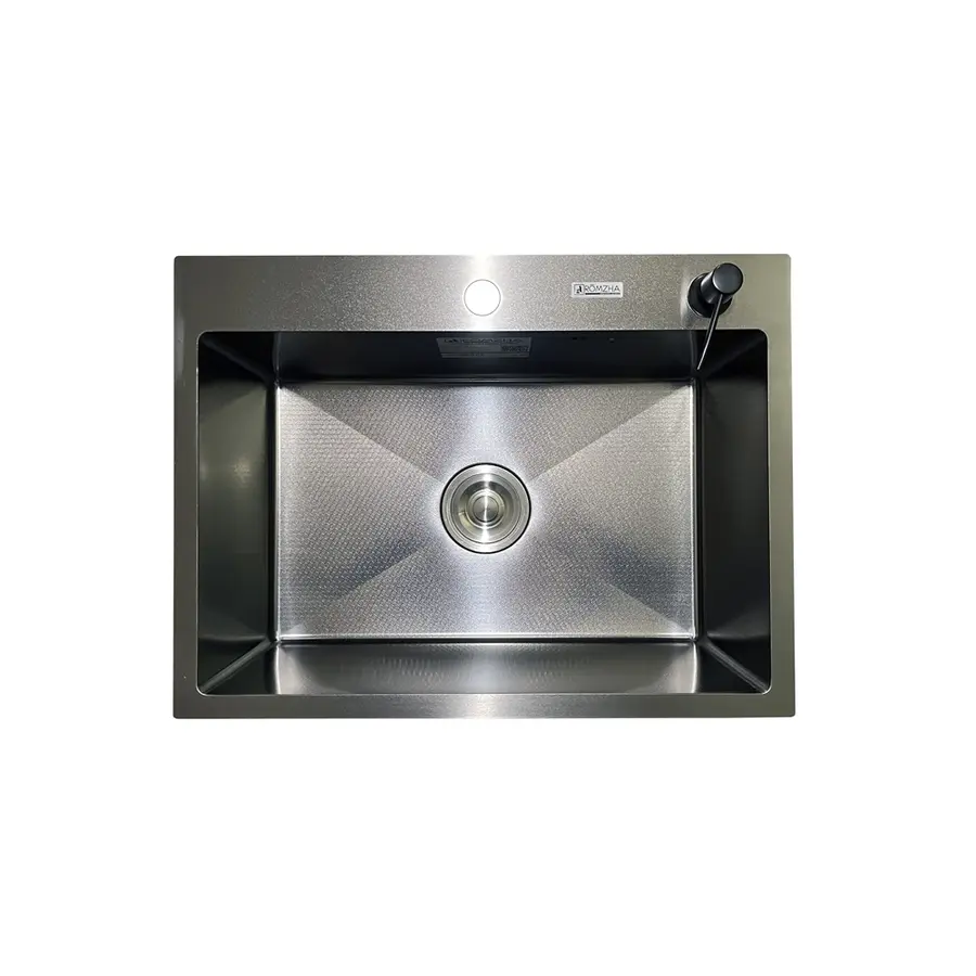 Кухонна мийка Romzha Arta Carbon U-550 Space Gray