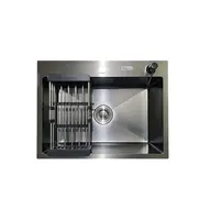 Кухонна мийка Romzha Arta Carbon U-550 Space Gray