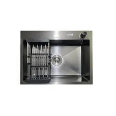 Кухонна мийка Romzha Arta Carbon U-550 Space Gray