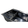 Кухонна мийка Romzha Arta Carbon U-550 Space Gray