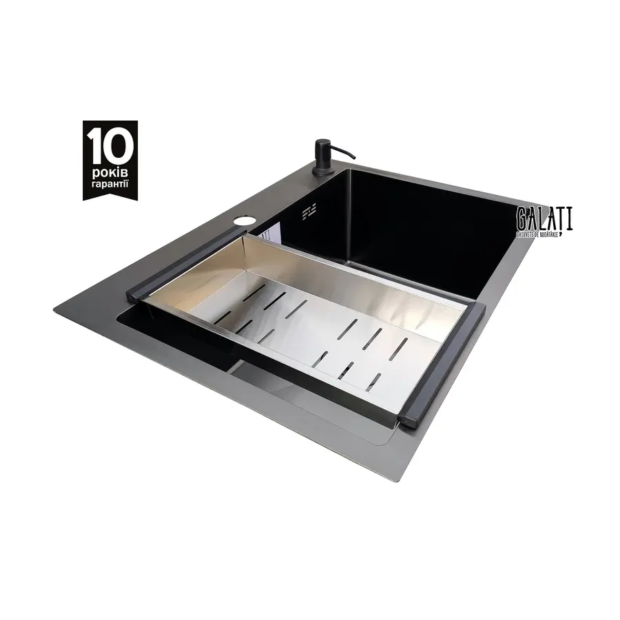 Кухонна мийка Galati Arta U-550 BL