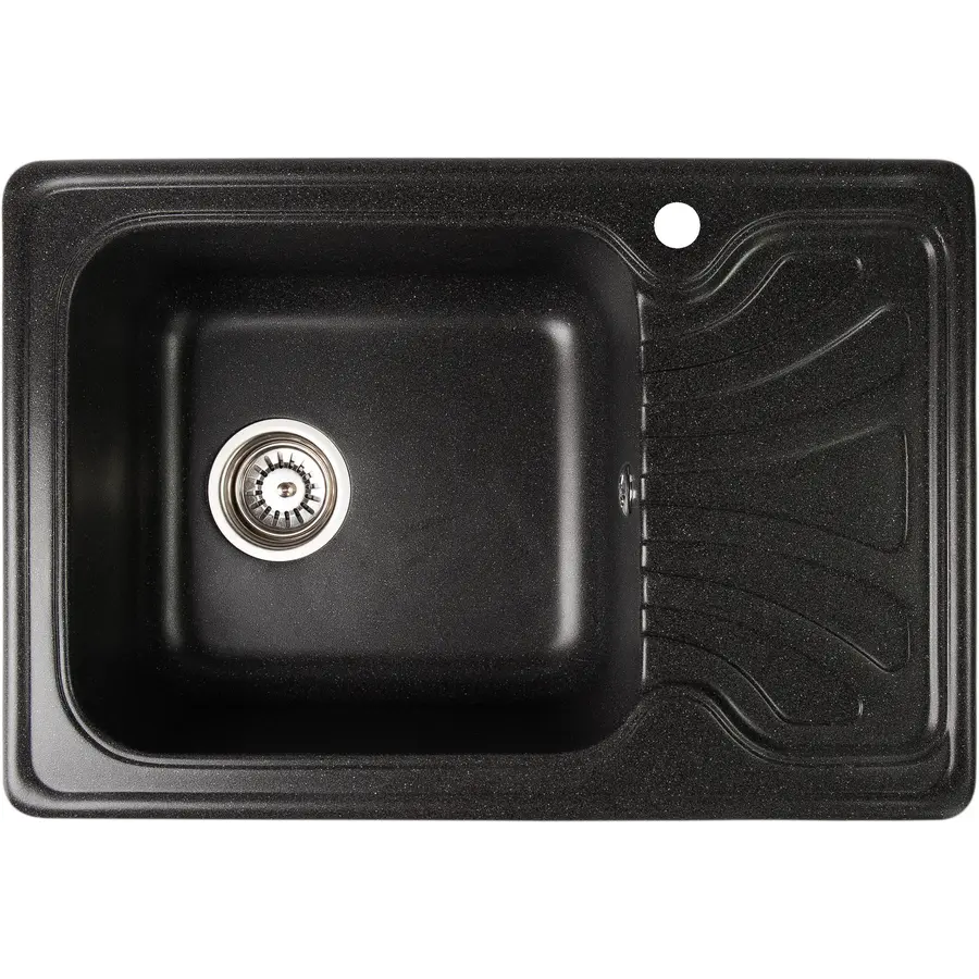 Кухонна мийка Galati Rasa 64 Gri (802), Антрацит, Антрацит