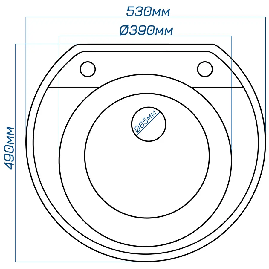 Кухонна мийка Galati Janta Bezhvy (402)