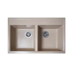 Кухонна мийка Galati Valuri 78-2D Piesok (301)