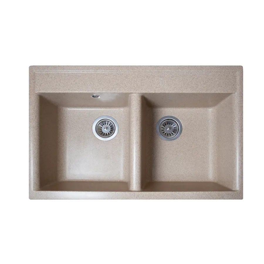 Кухонна мийка Galati Valuri 78-2D Piesok (301)