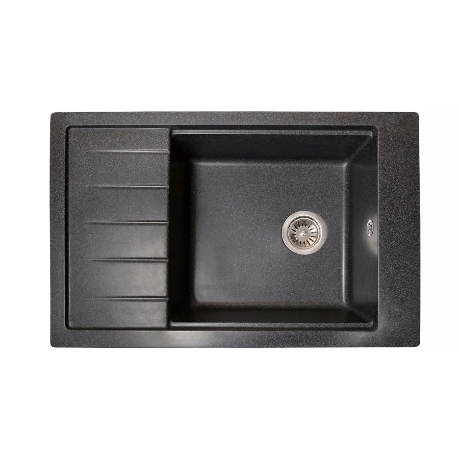 Кухонна мийка Galati Patrat 78 Grafit (201)