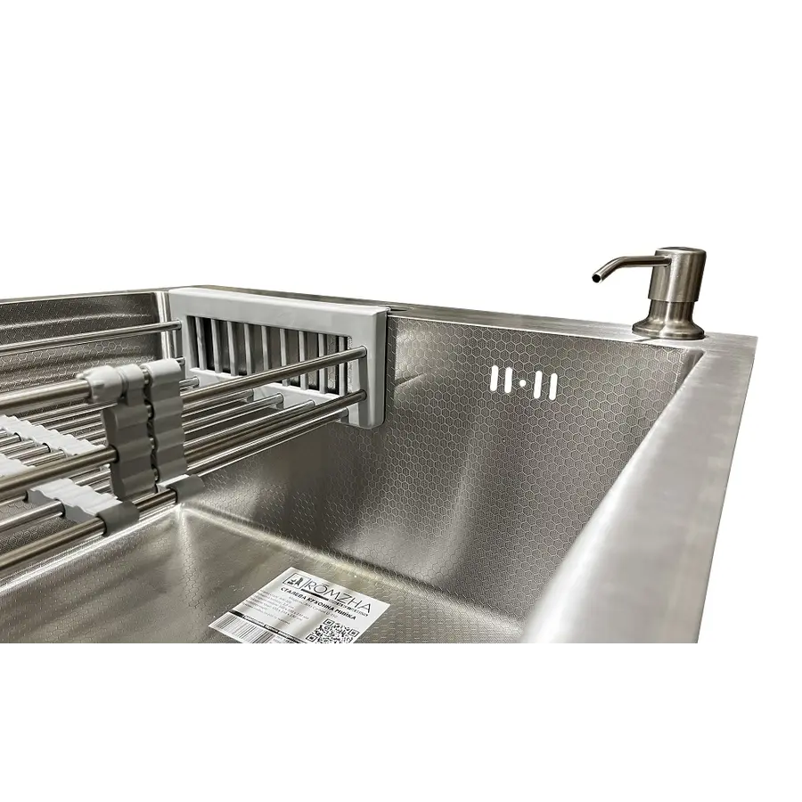 Кухонна мийка Romzha Arta Carbon U-450