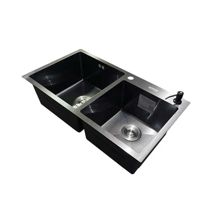 Кухонна мийка Romzha Arta U-730SDN BL