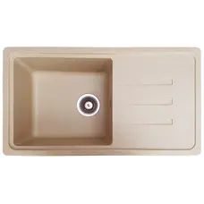 Кухонна мийка Galati Trei 78 Gri (802), Бежевий, Бежевий