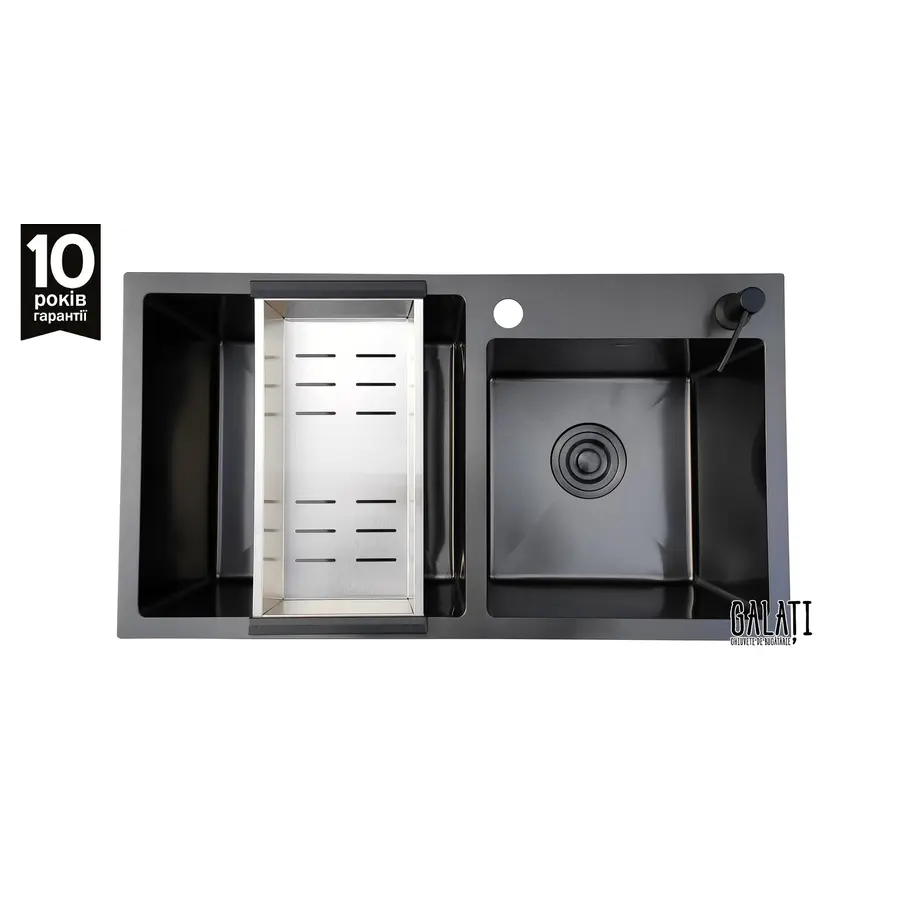 Кухонна мийка Galati Arta U-730D BL