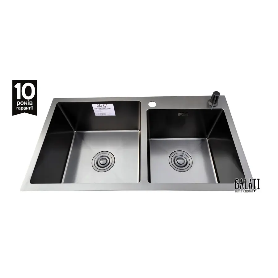 Кухонна мийка Galati Arta U-730D BL