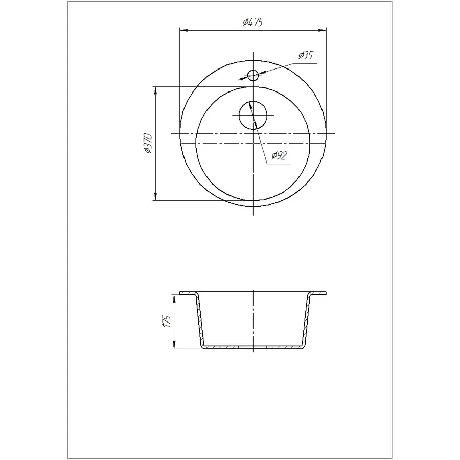 Кухонна мийка Galati Eva Maro (801)