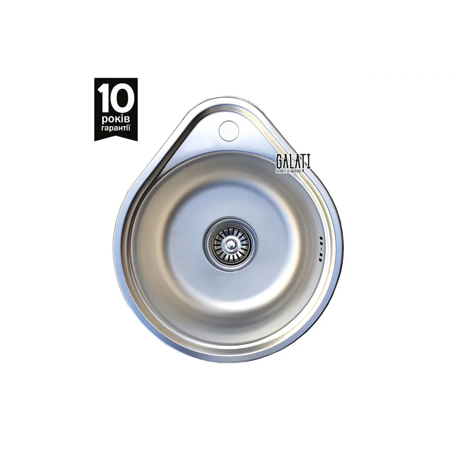 Кухонна мийка Galati Lacrima Satin