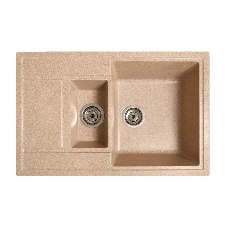 Кухонна гранітна мийка Galati Jorum 78D Piesok (301)